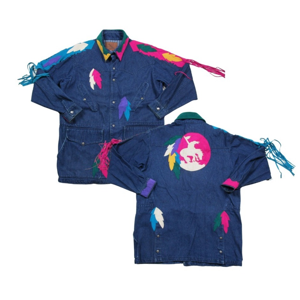 VTG Schaefer‎ Outfitters Southwestern Drifter Coat (S) Native American USA Made